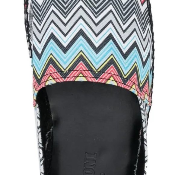 MISSONI 'Zig-Zag' Men's Canvas Espadrille Chevron US 8/9 EU 42 MSRP USD $380 NIB - Picture 13 of 16